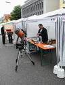 Unser Stand vor Beginn